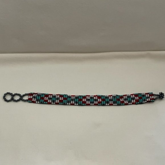 Woven Bead Bracelet - Picture 2 of 5